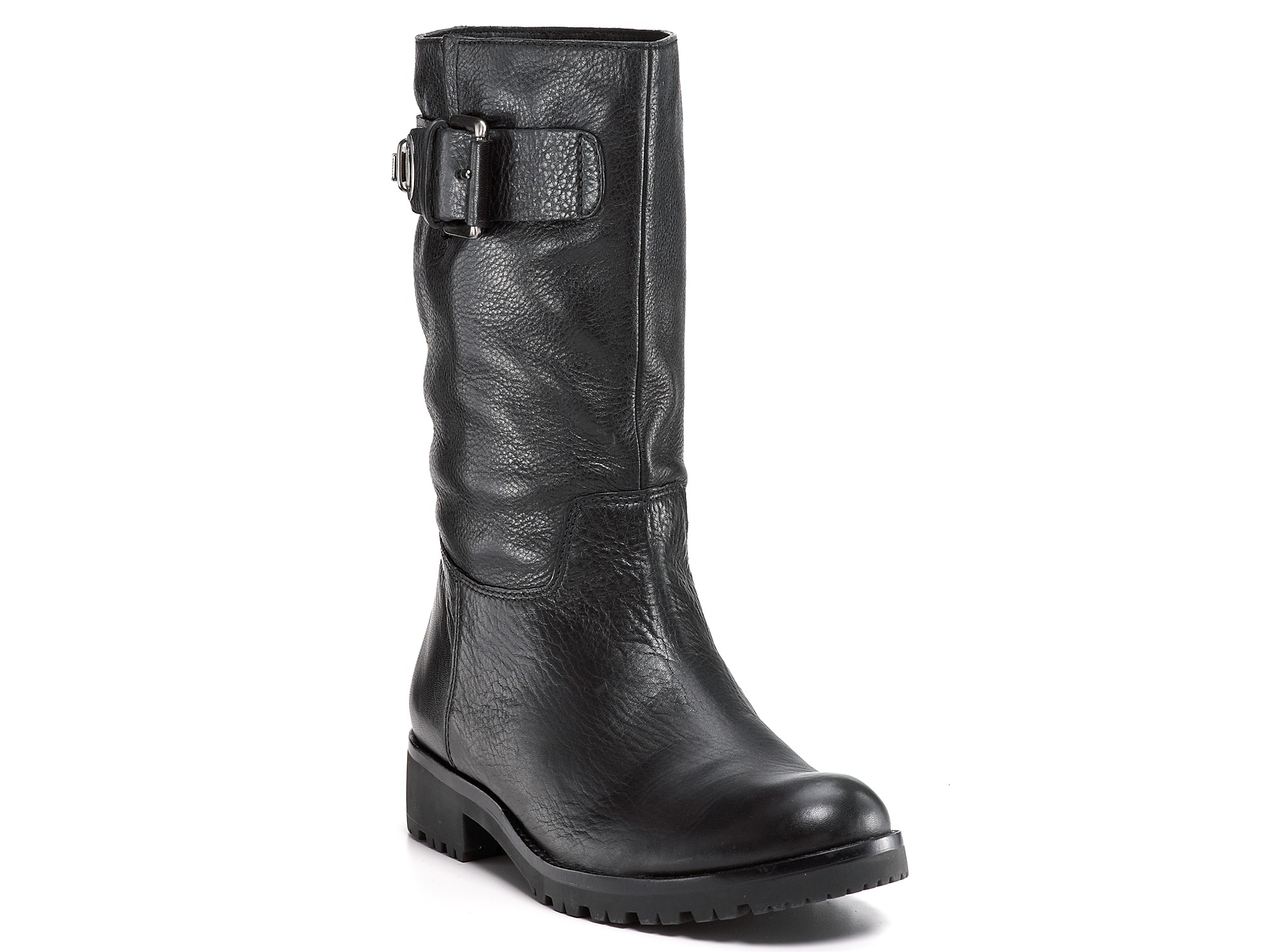 Lyst - Via spiga Boots - Nate Platform Flat Boots in Black