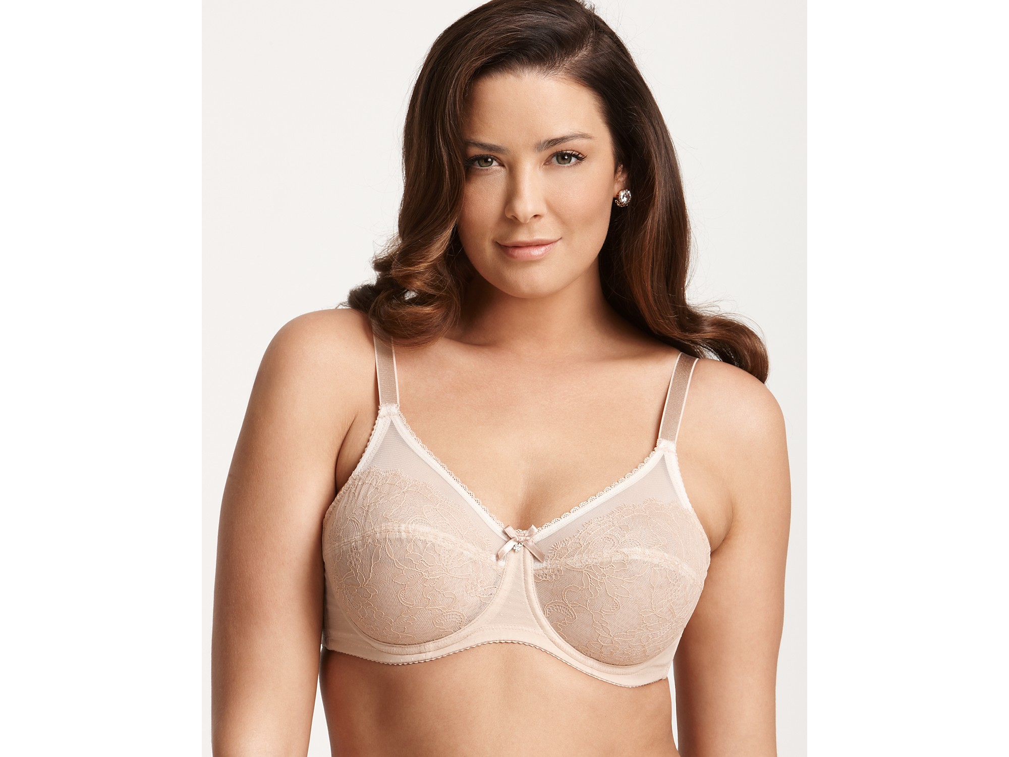 Wacoal Retro Chic Full Figure Unlined Underwire Bra 855186 In Natural Lyst