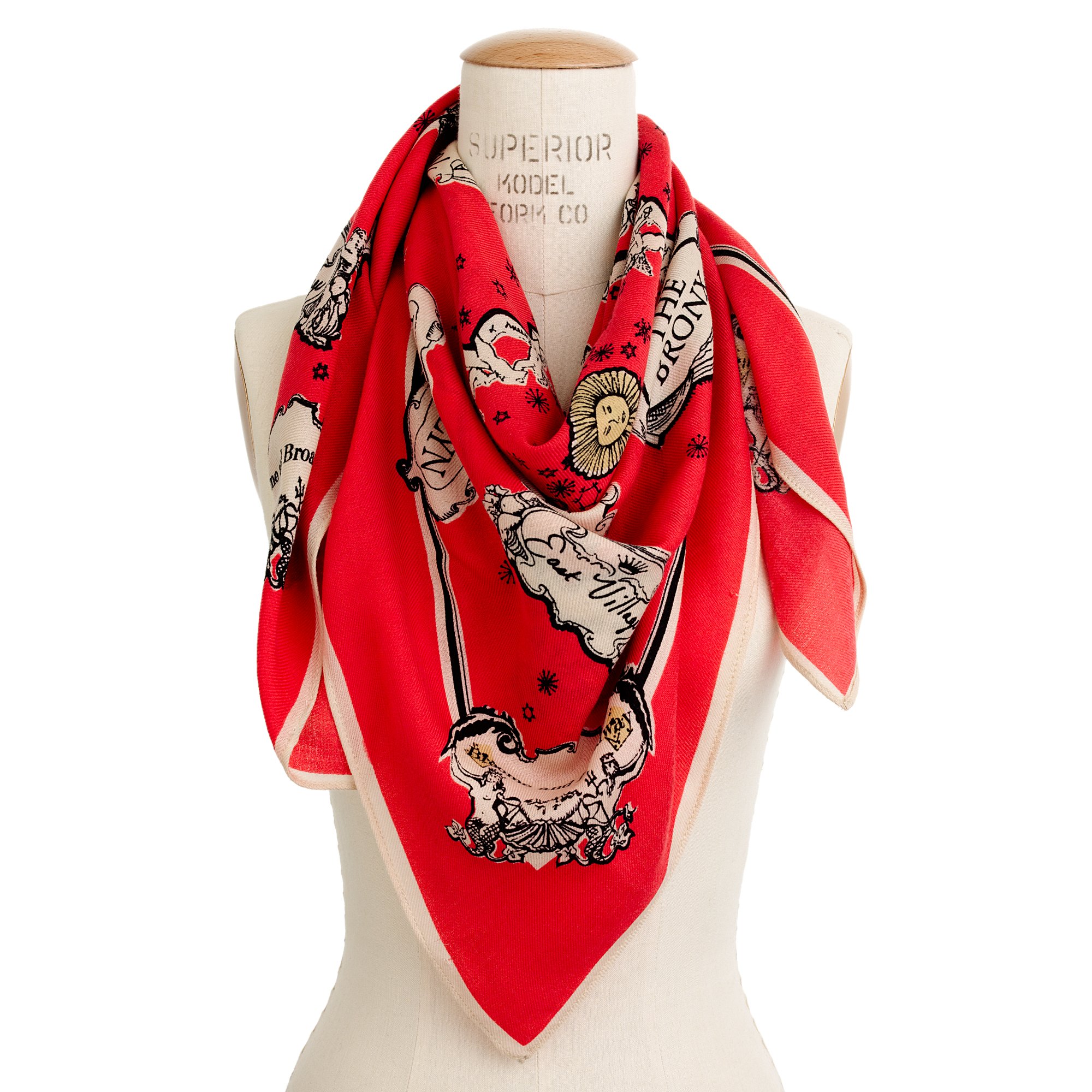 Madewell City Storyteller Scarf in Red - Lyst