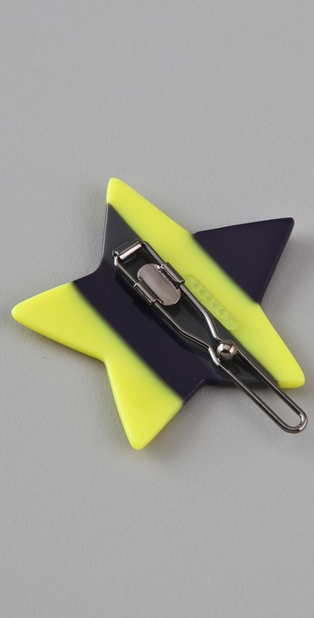 Lyst - Marc by marc jacobs Star Hair Clip in Yellow