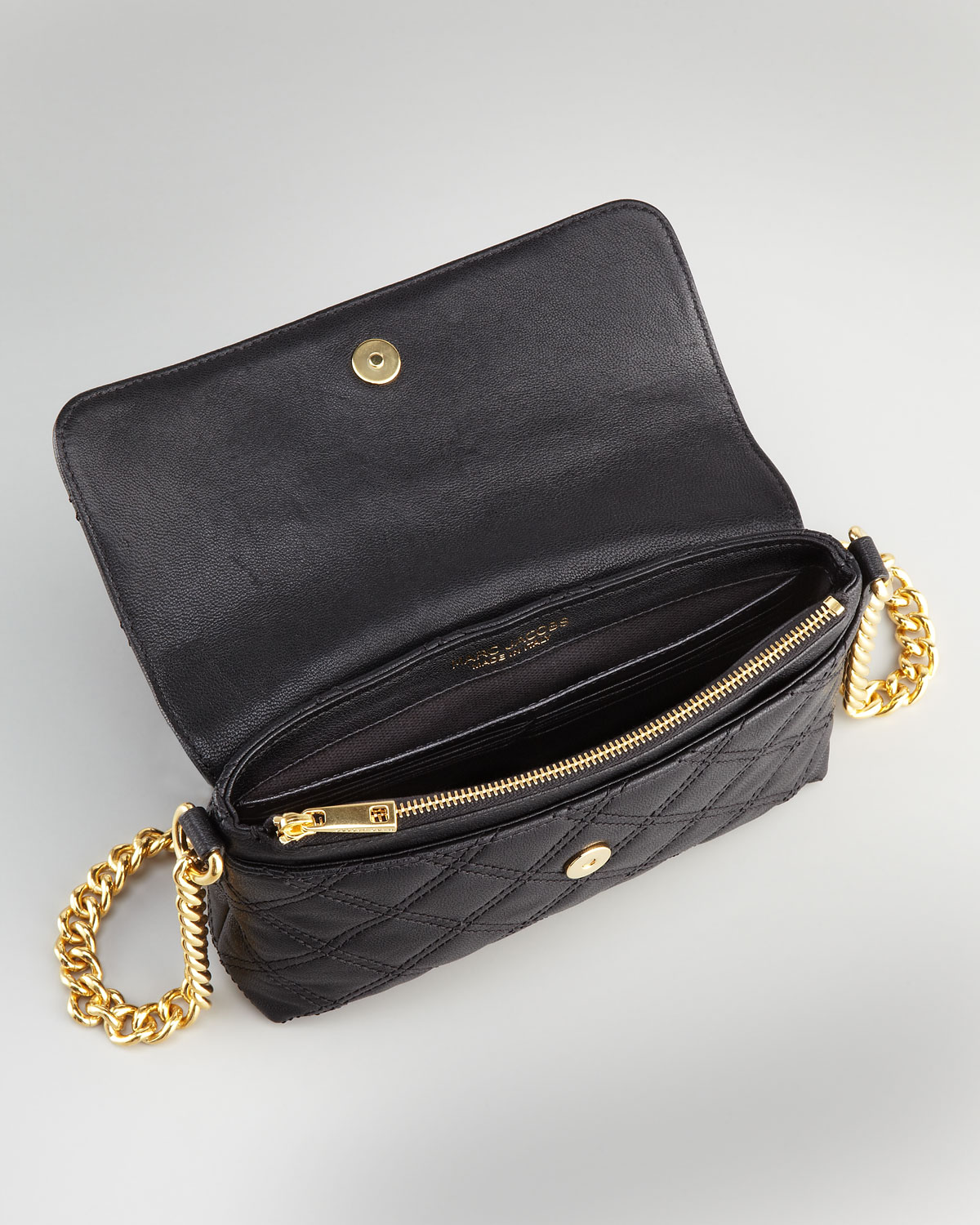 Lyst Marc Jacobs Single Quilted Shoulder Bag in Black