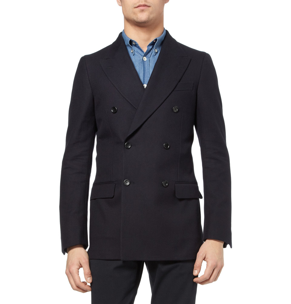 ysl double breasted suit