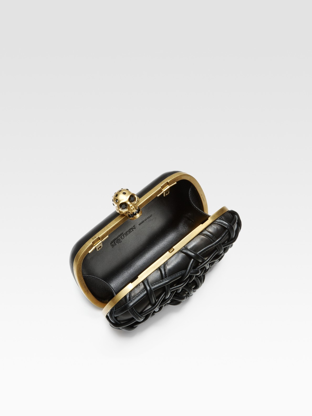 Alexander McQueen Clutch in Black - Lyst