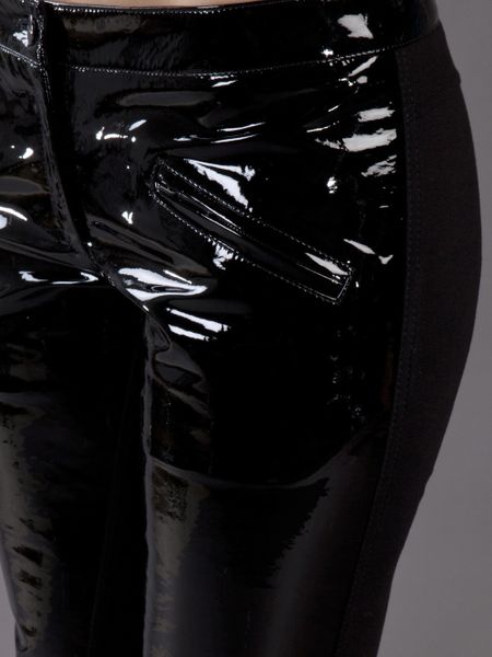 Barbara Bui Patent Legging in Black | Lyst