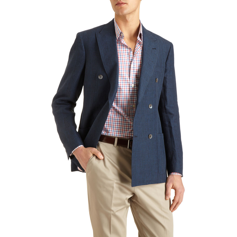 Paul Smith Double-breasted Sport Jacket in Blue for Men (navy) | Lyst