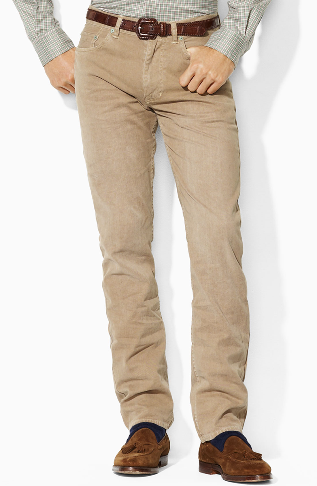 Polo Ralph Lauren Five Pocket Pants in Brown for Men (granary tan) | Lyst