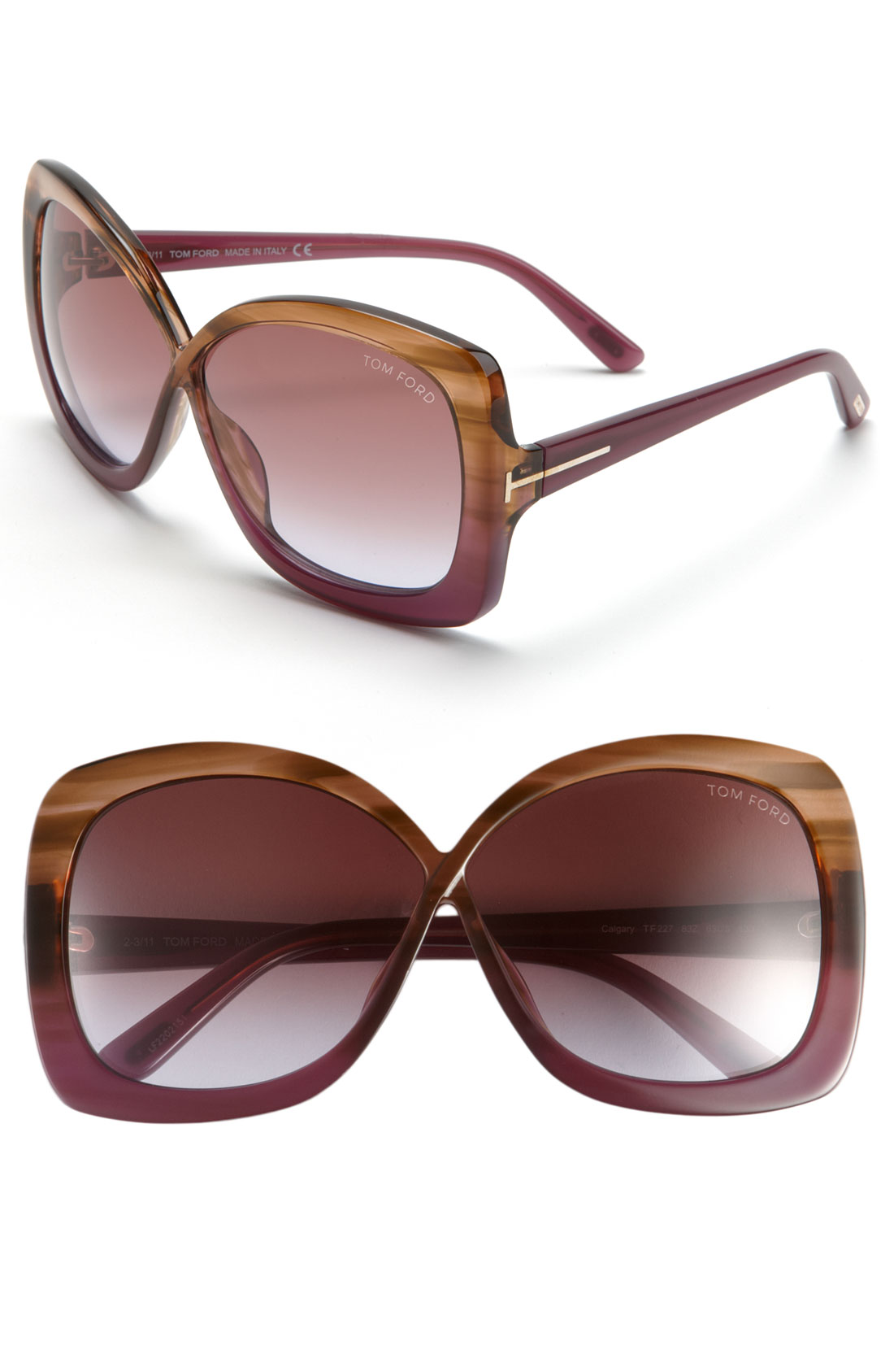 Tom ford calgary square oversized sunglasses #10
