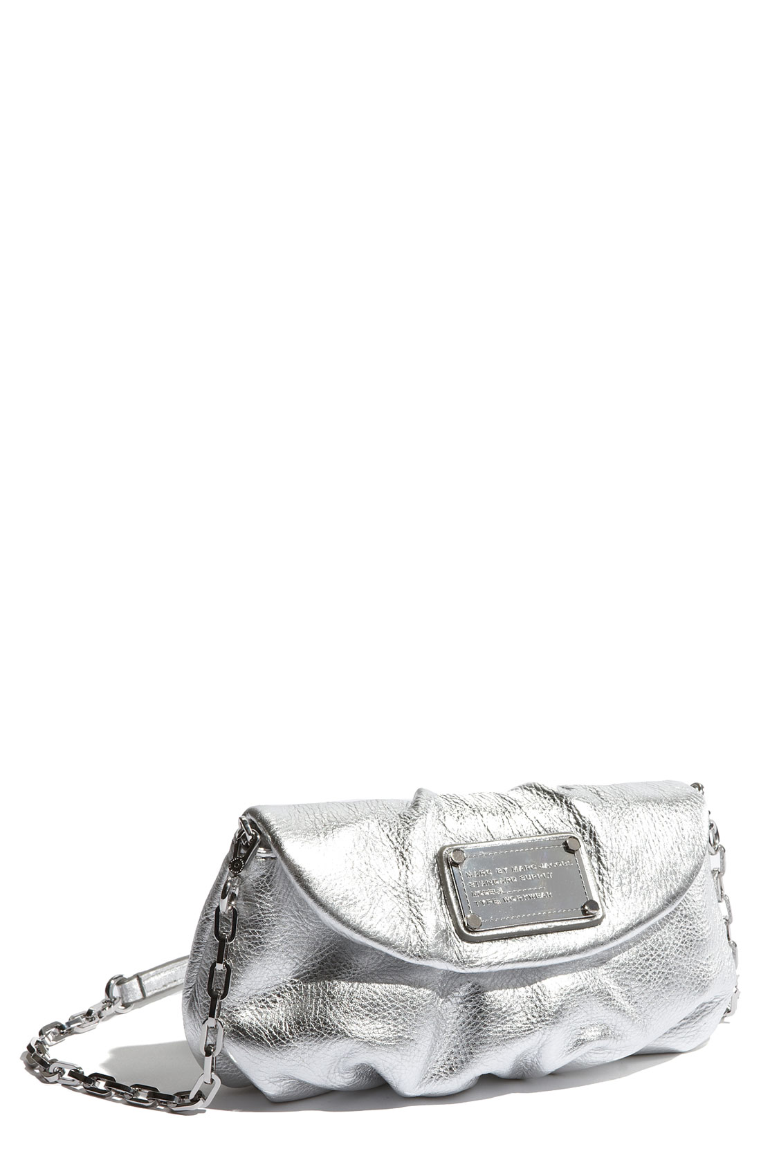 Marc By Marc Jacobs Classic Q - Karlie Crossbody Flap Bag in Silver ...