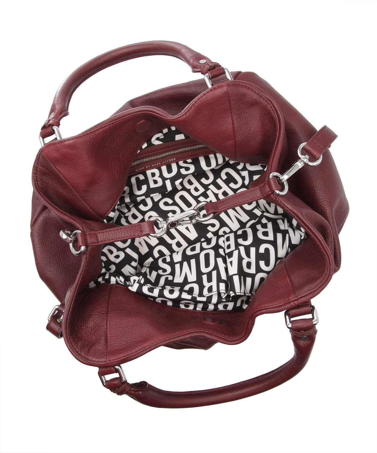 Marc By Marc Jacobs Burgundy Classic Q Francesca Bag in Brown - Lyst