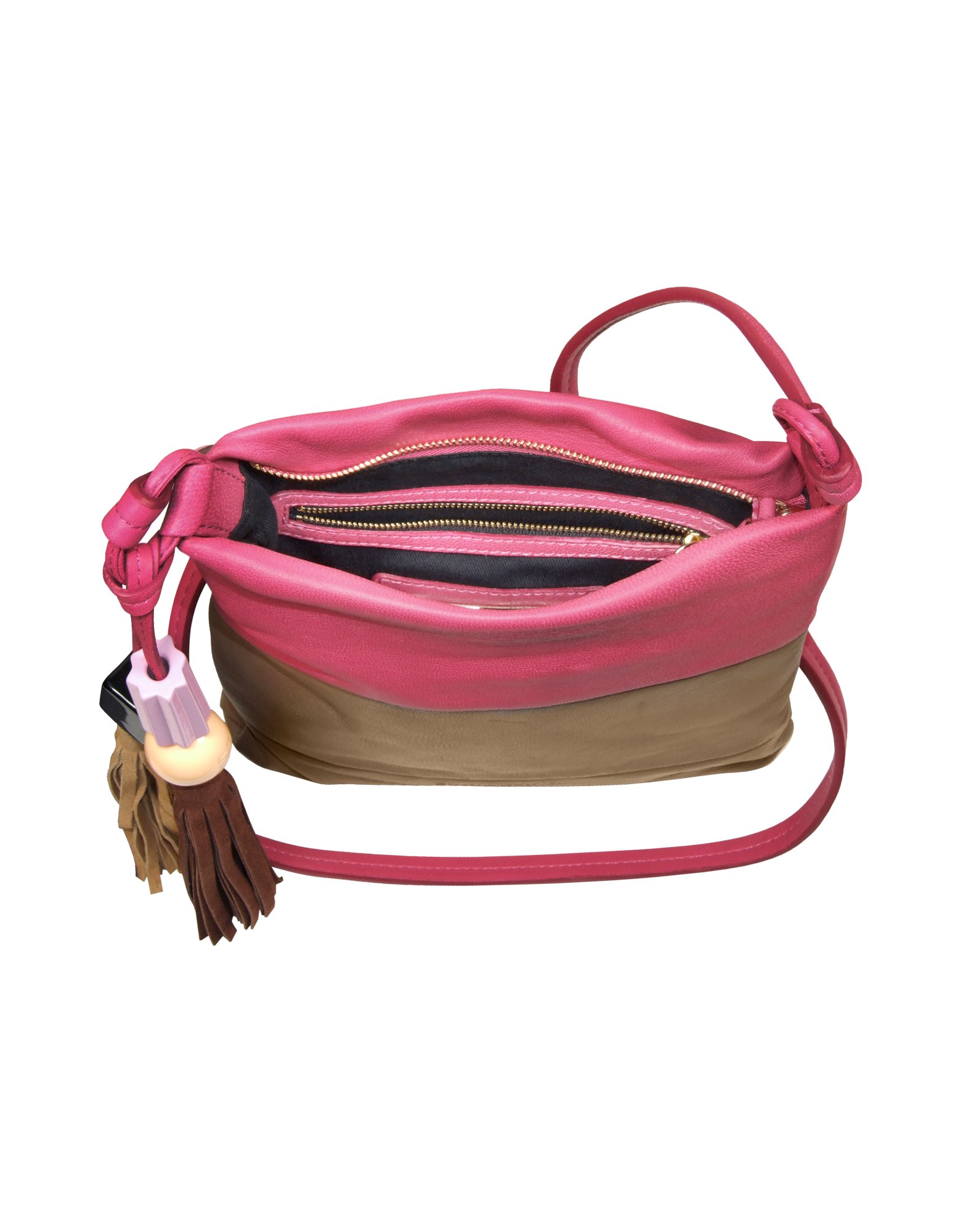Sonia rykiel Besace Embellished Acetate Shoulder Bag in Pink | Lyst