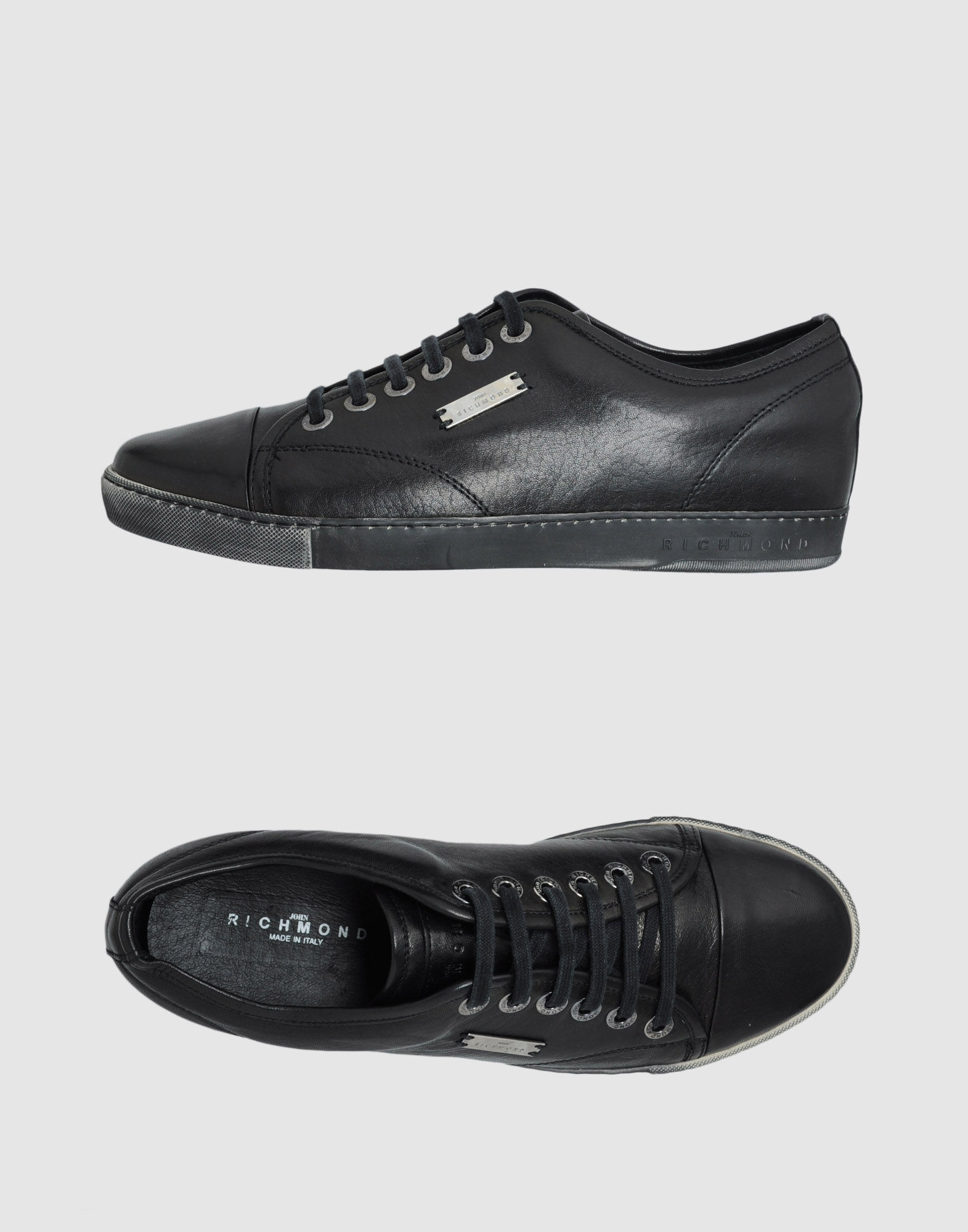 John Richmond Sneakers in Black for Men | Lyst
