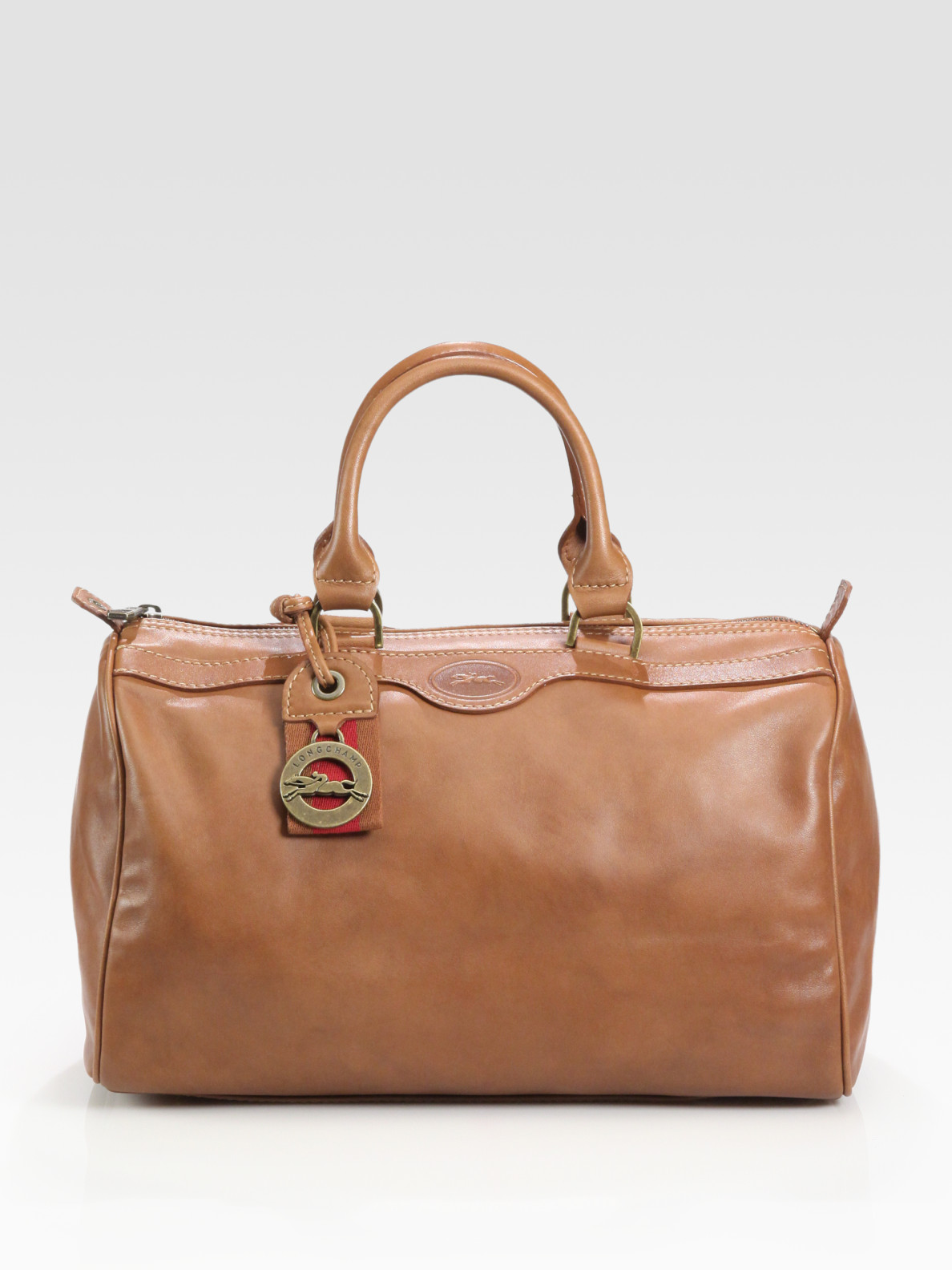 Lyst Longchamp Au Sultan Boston Satchel In Brown Gallery