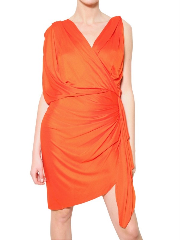 Lanvin Orange Dress