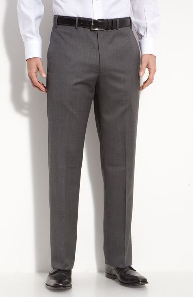Jb Britches Torino Wool Trousers in Gray for Men (grey) | Lyst