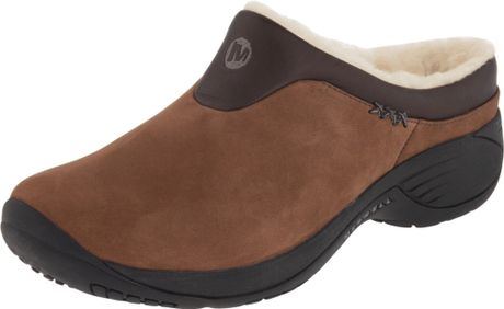 Merrell Womens Encore Ice Clog in Brown (espresso) | Lyst