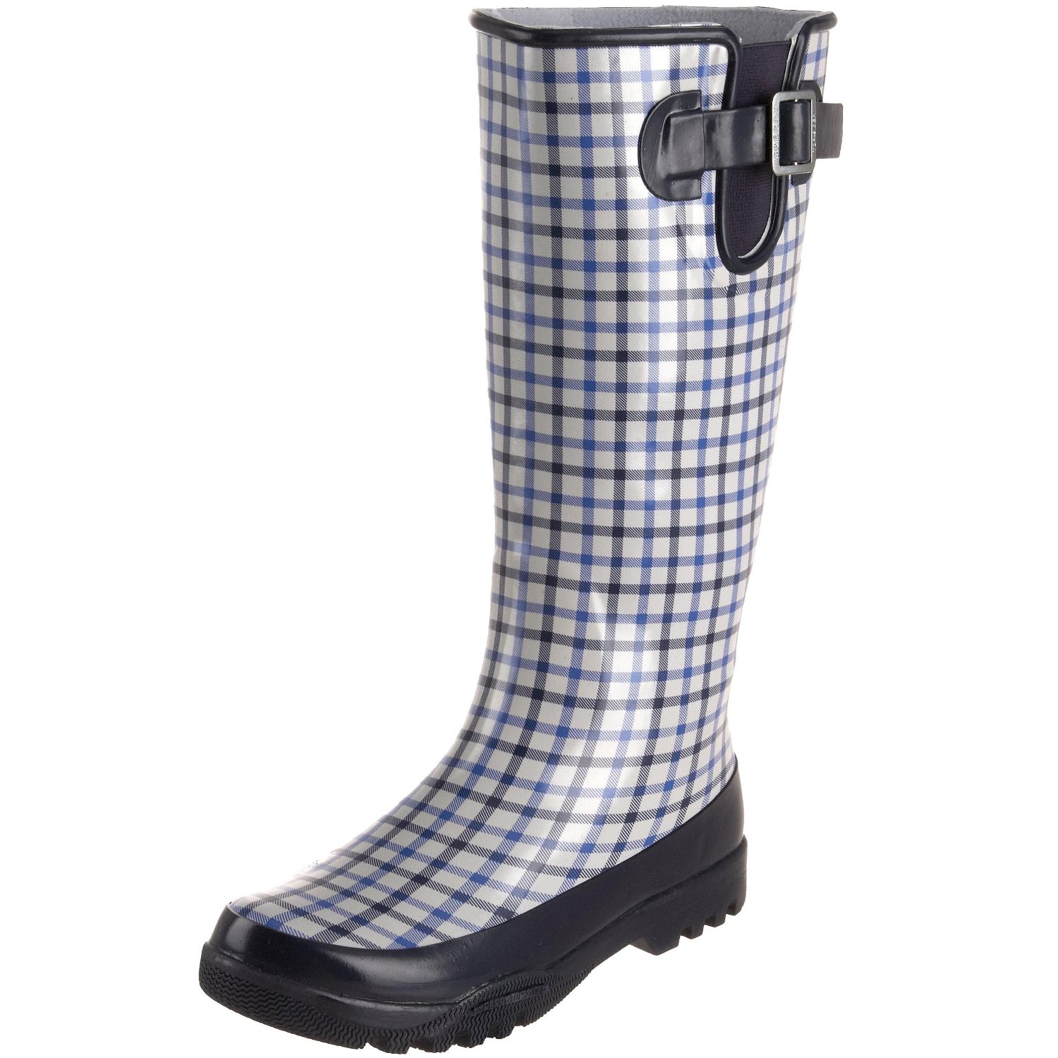 Sperry Top-sider Womens Pelican Rain Boot in Blue (navy tattersall) | Lyst