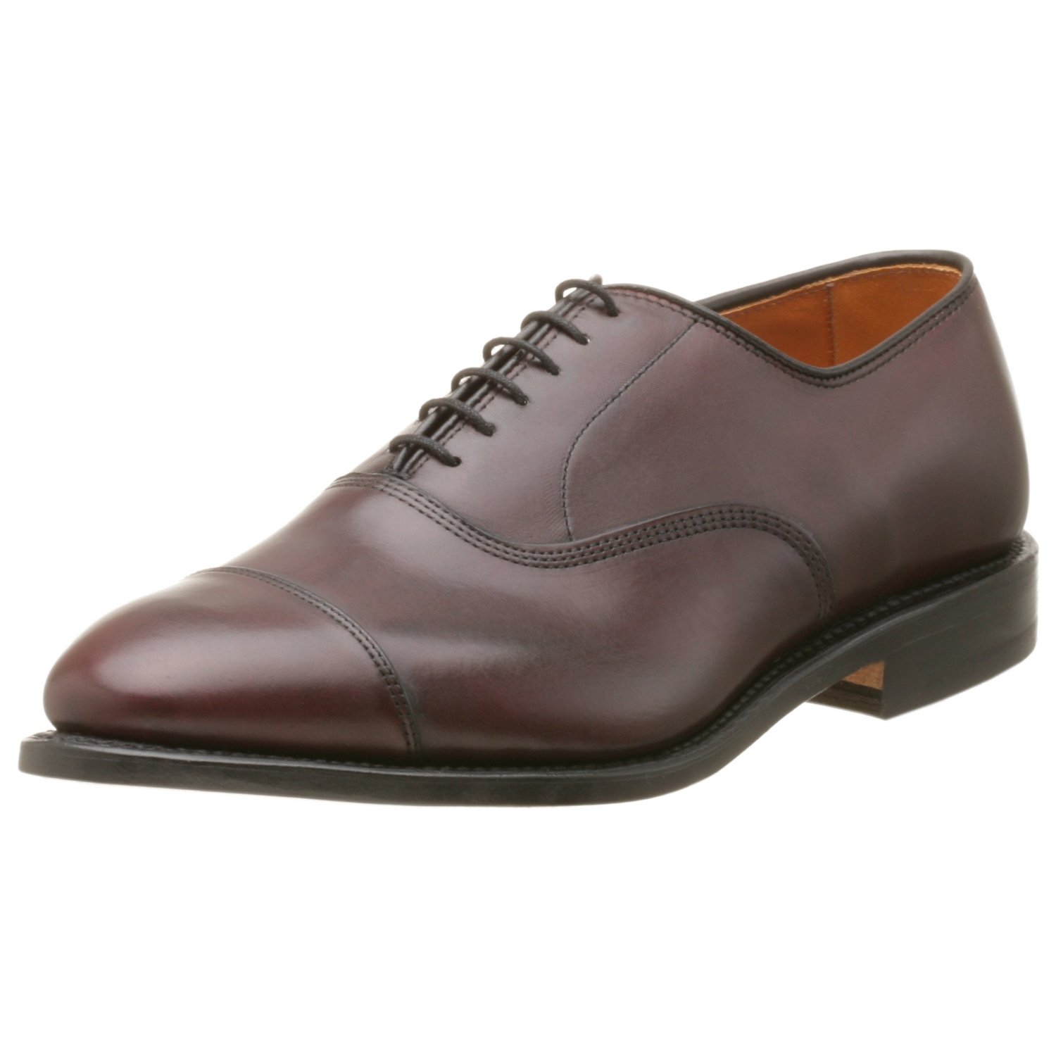 Allen Edmonds Mens Park Avenue Cap Toe Oxford in Purple for Men (merlot ...