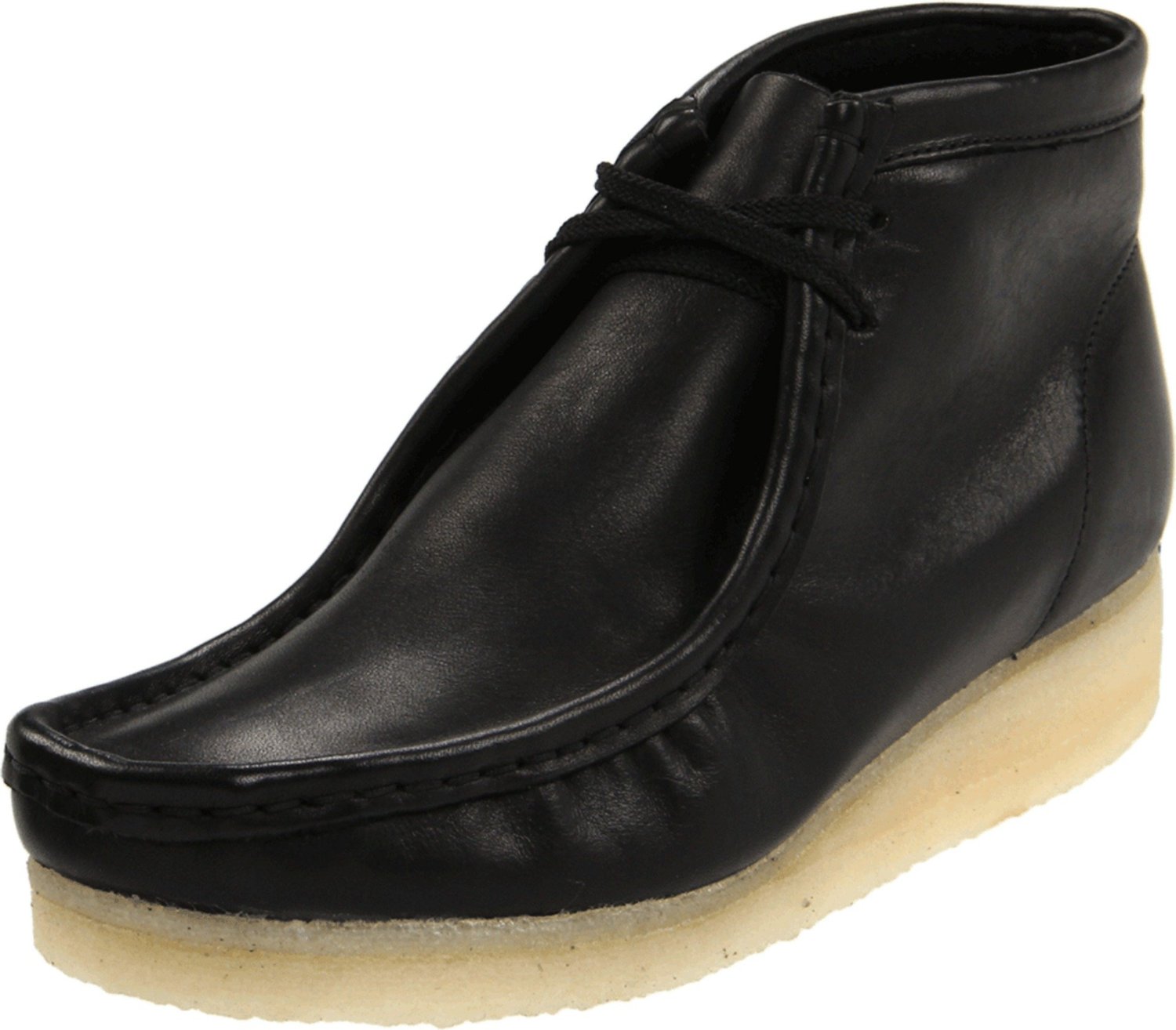 Clarks Clarks Womens W Wallabee Boot Boot in Black (black leather) | Lyst