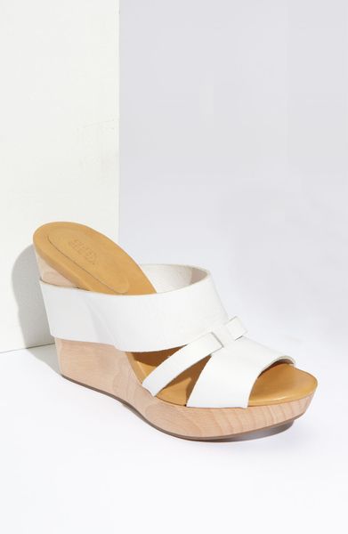 See By Chloé Slide Wedge in White | Lyst