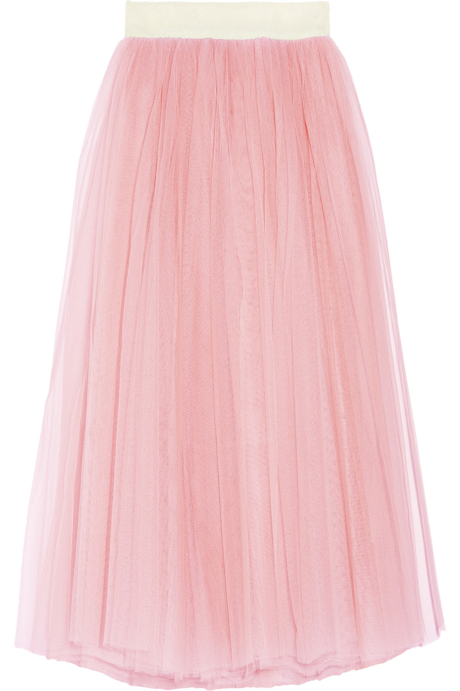 D&g Tulle Maxi Skirt in Pink | Lyst