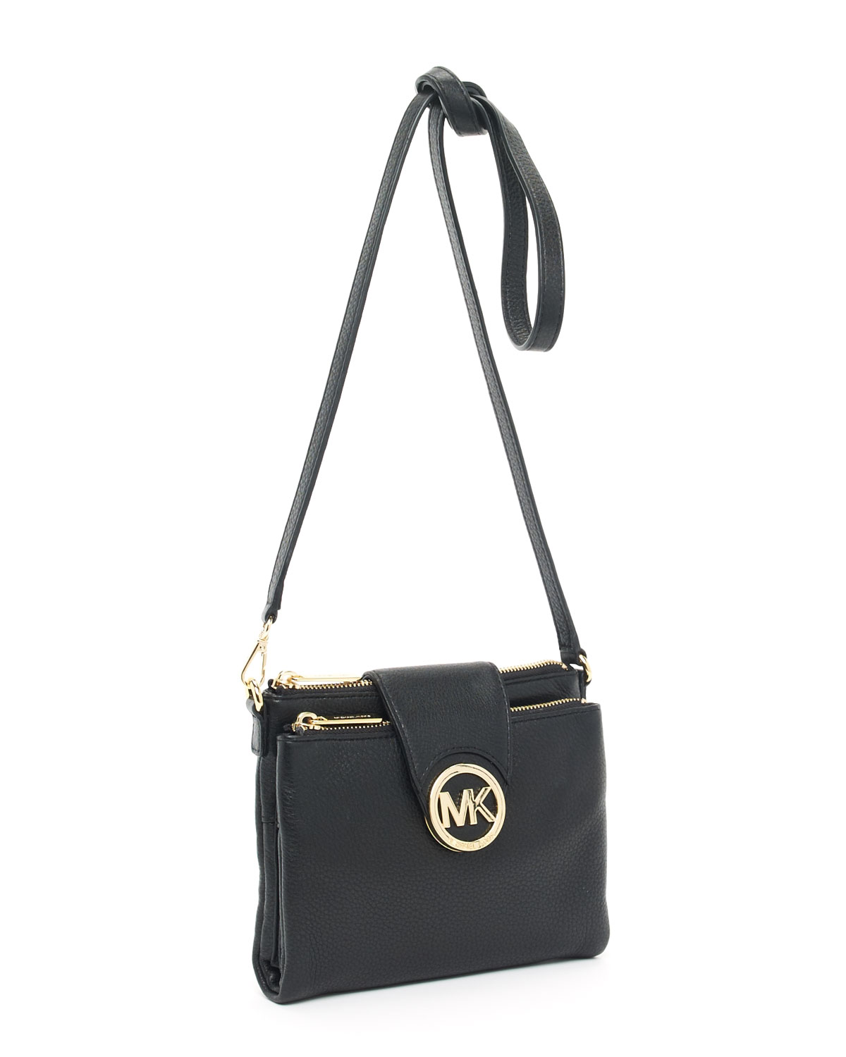 Lyst Michael Kors Fulton Large Crossbody In Black Gallery Women S Michael By Kors Fulton