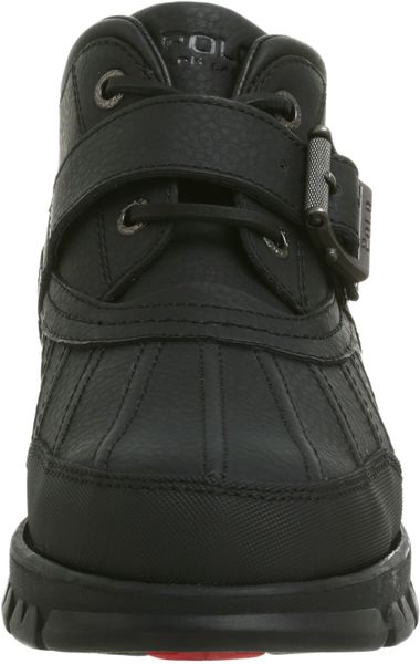 Polo Ralph Lauren Mens Dover Ii Ankle Boot in Black for Men | Lyst