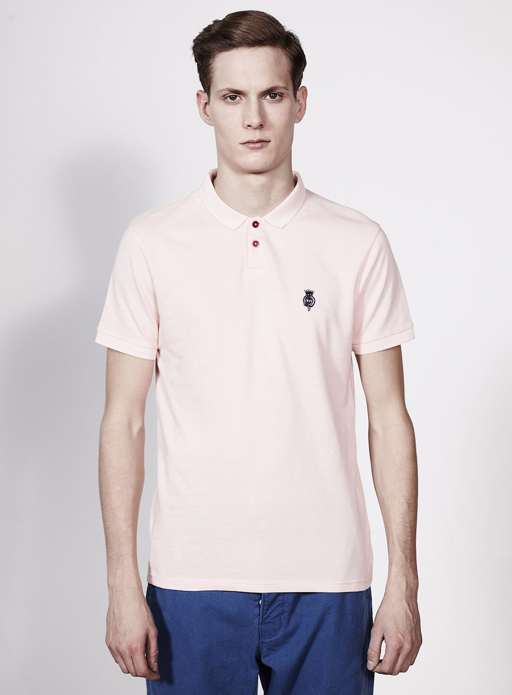 Topman Blush Croquet Polo T-shirt in Pink for Men | Lyst