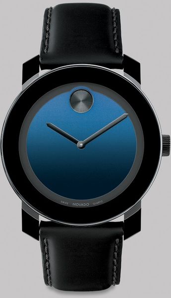 Movado Large Bold Watch/blue Face in Blue | Lyst