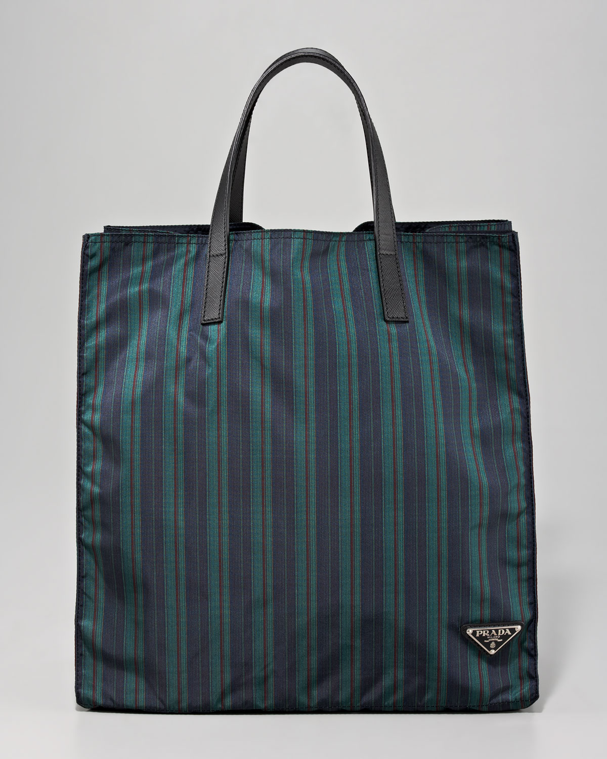 prada green tote