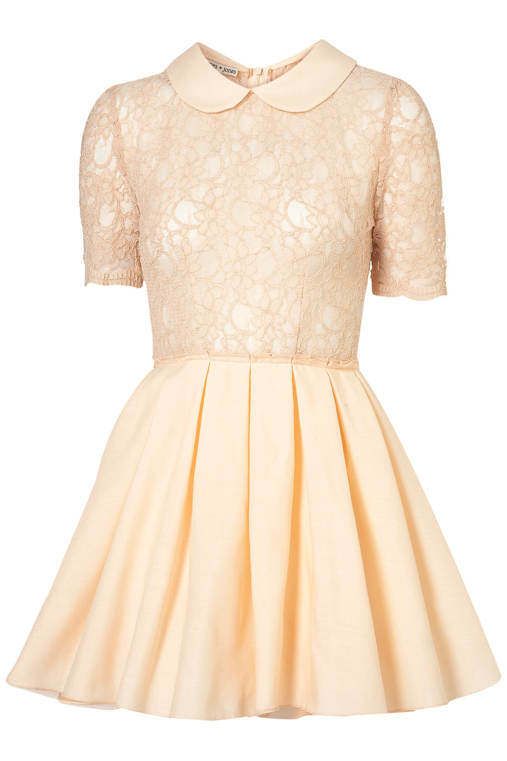 Topshop Poppy Lace Dress By Jones and Jones** in Orange (peach) | Lyst