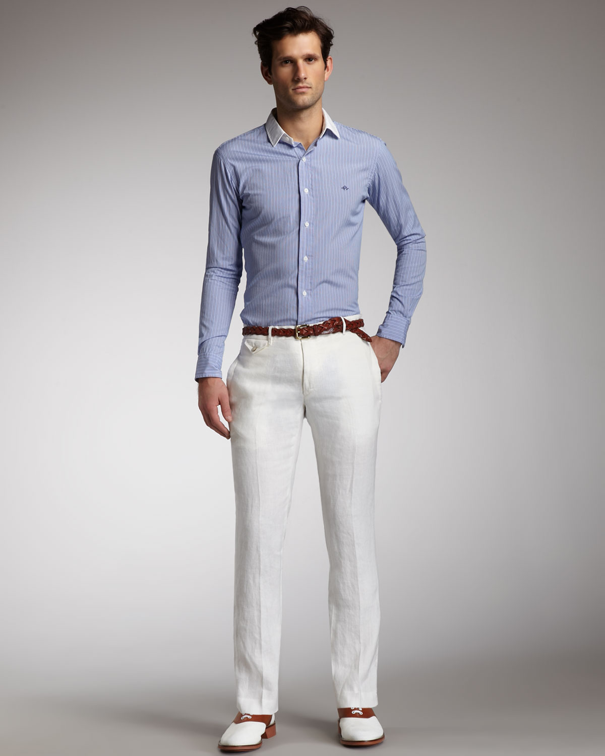 polo linen pants mens