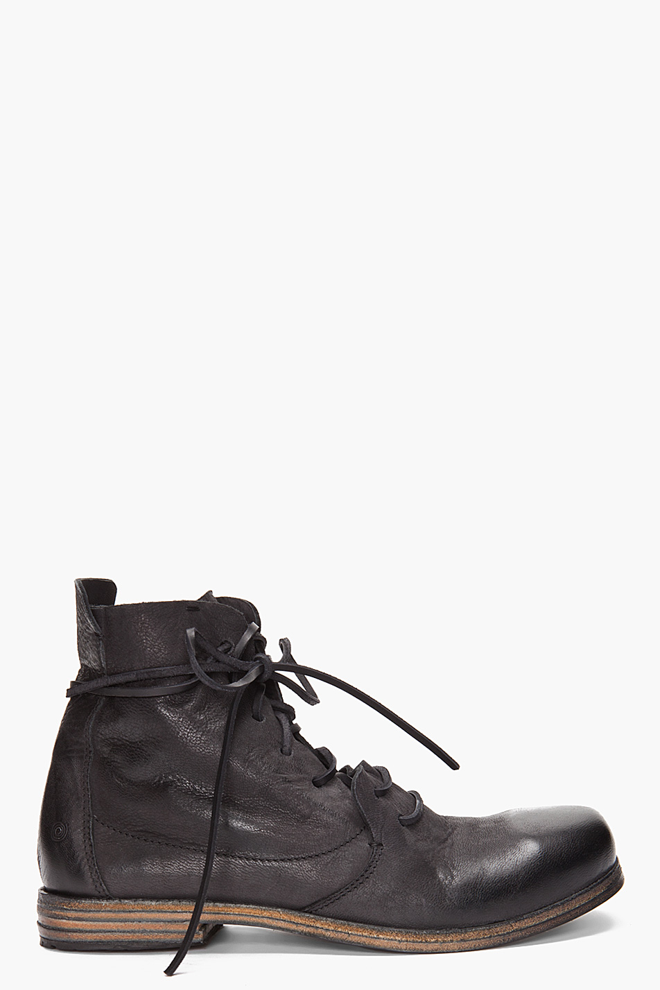 Lyst - Marsèll Martello Leather Boots in Black for Men