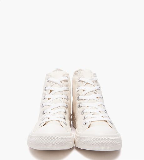 Play Comme Des Garçons Converse Red Heart Sneakers in White for Men ...