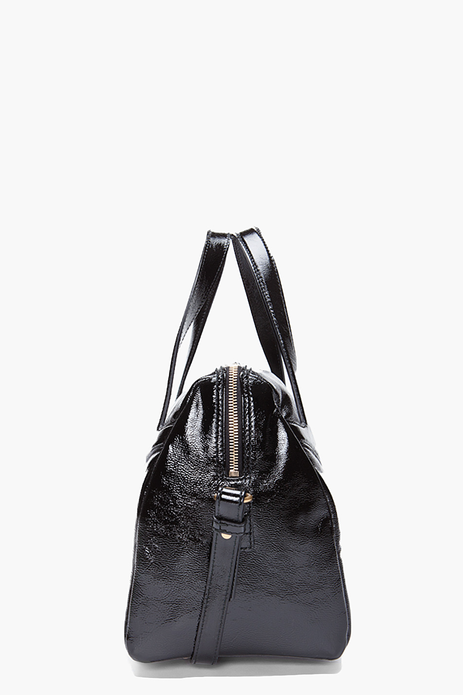ysl bags replica - Saint laurent Glossy Black Shoulder Bag in Black | Lyst