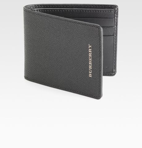 Burberry Hipfold Wallet in Black for Men | Lyst