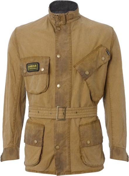 Barbour Steve Mcqueen Collection Washington Jacket in Brown for Men | Lyst
