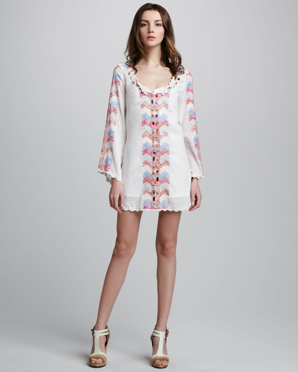 free people white gown