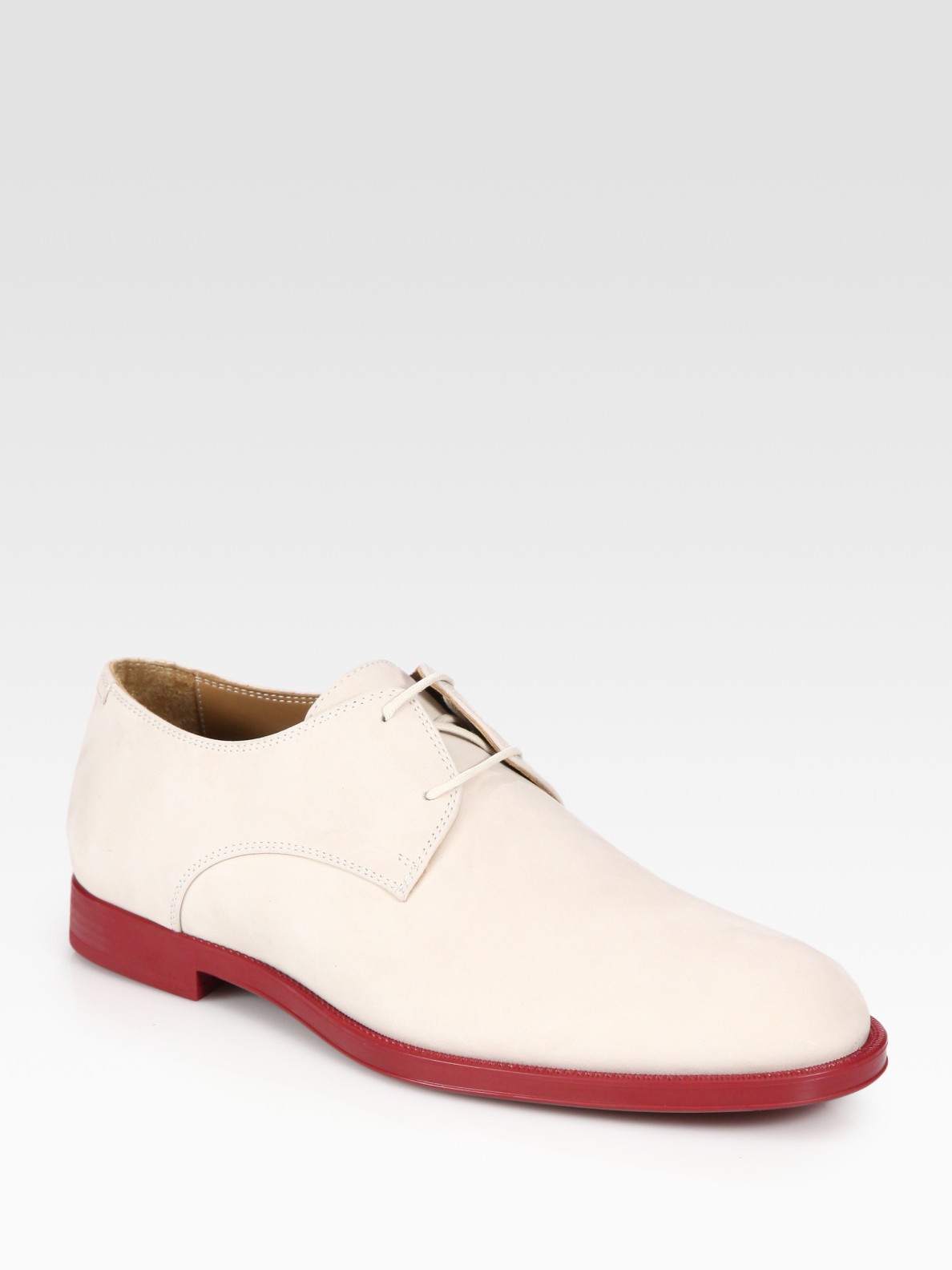 Jimmy Choo Mayfair Lace-up Shoes in White for Men | Lyst