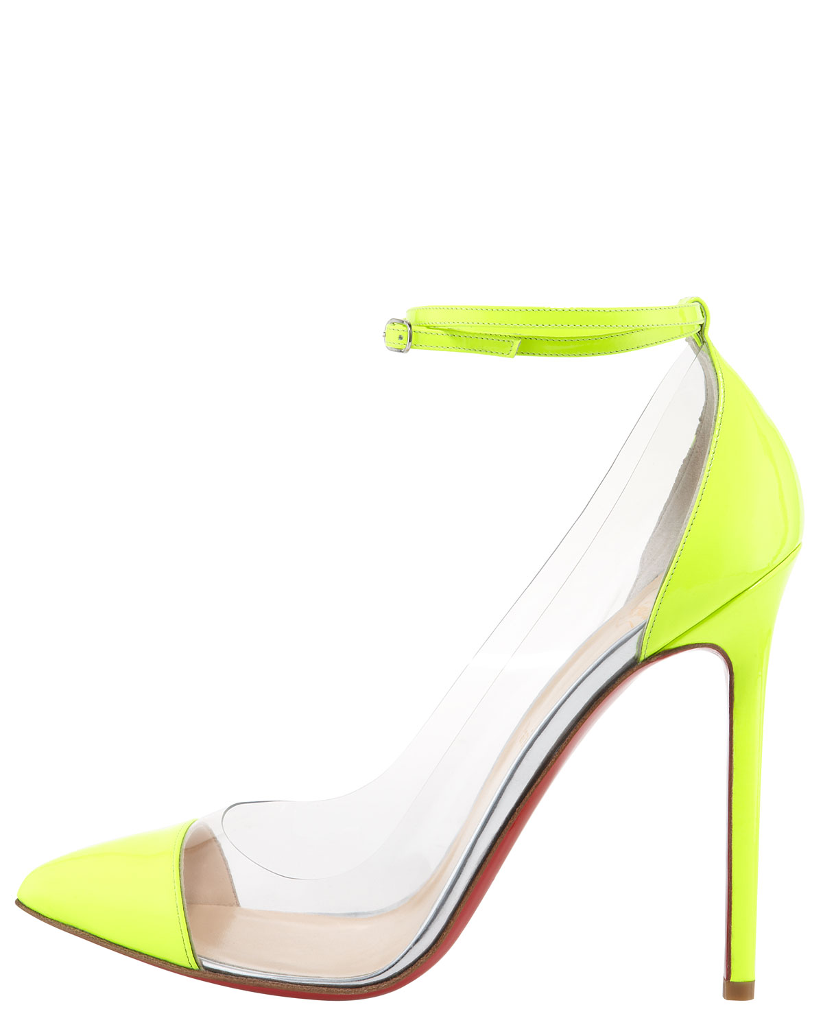 christian louboutin neon unbout illusion pump christian louboutin neon unbout illusion pump
