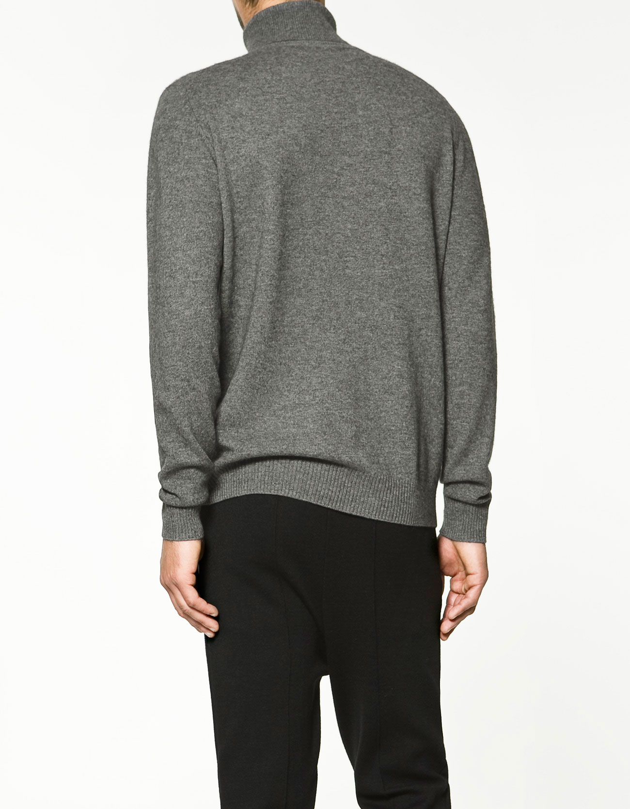 Zara Cashmere Sweater in Gray for Men (grey) | Lyst