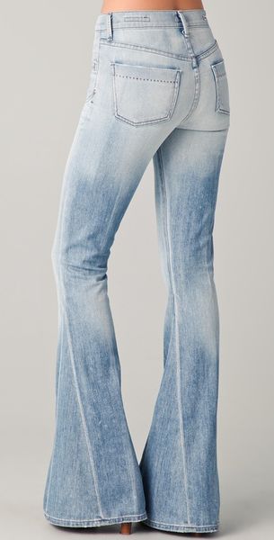 Citizens Of Humanity Angie Super Flare Jeans in Blue | Lyst