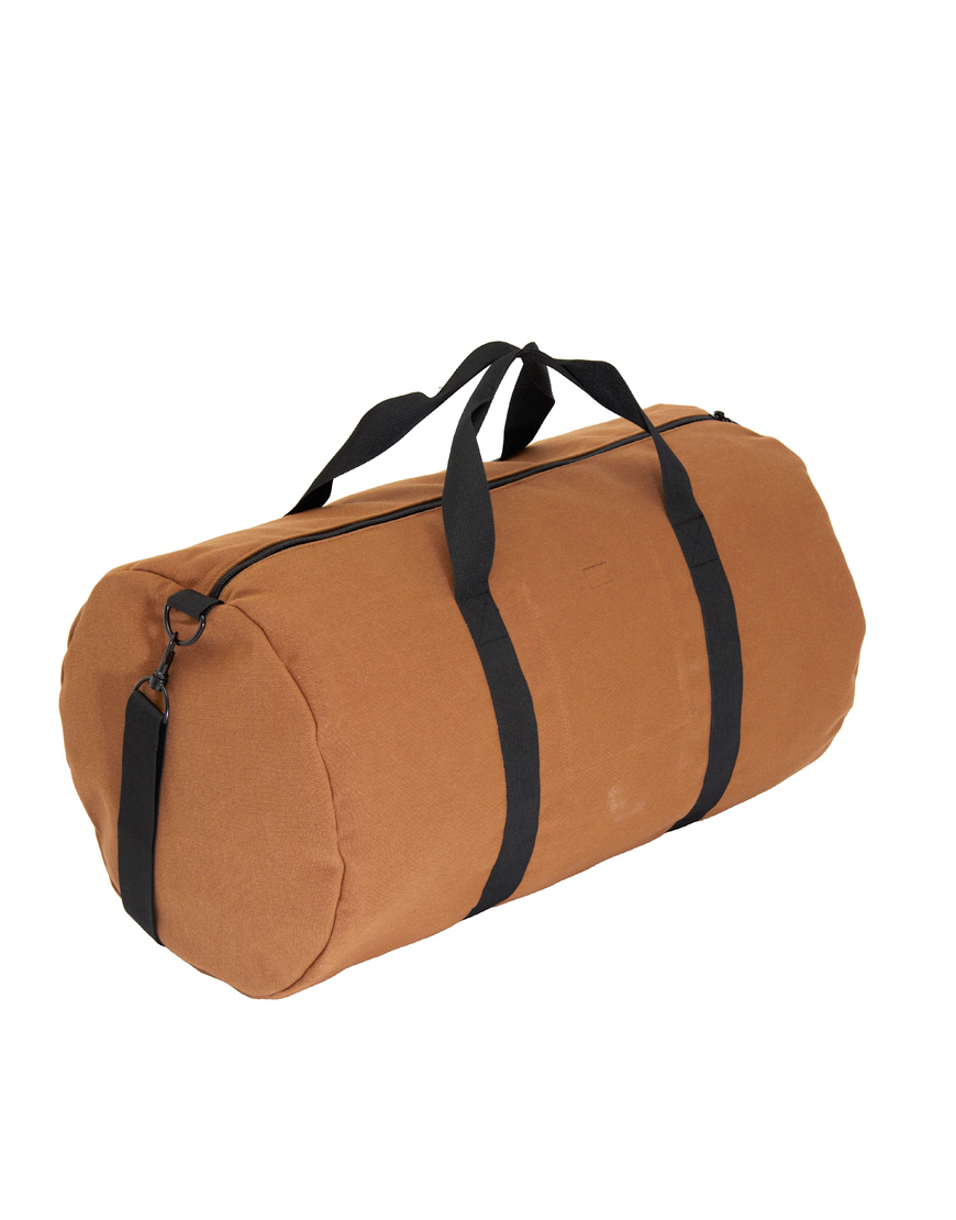 brown duffle bag mens