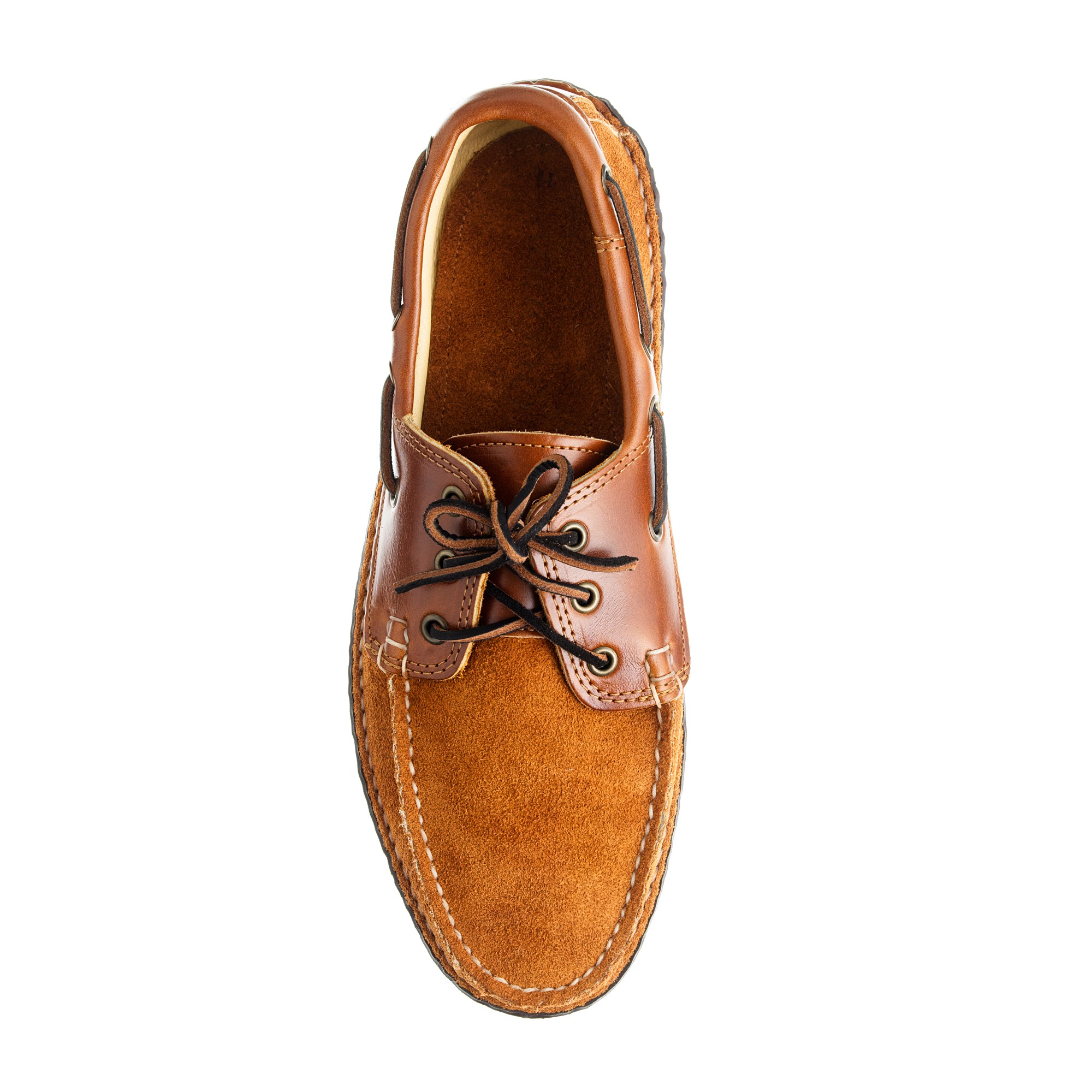 quoddy leather boat shoes