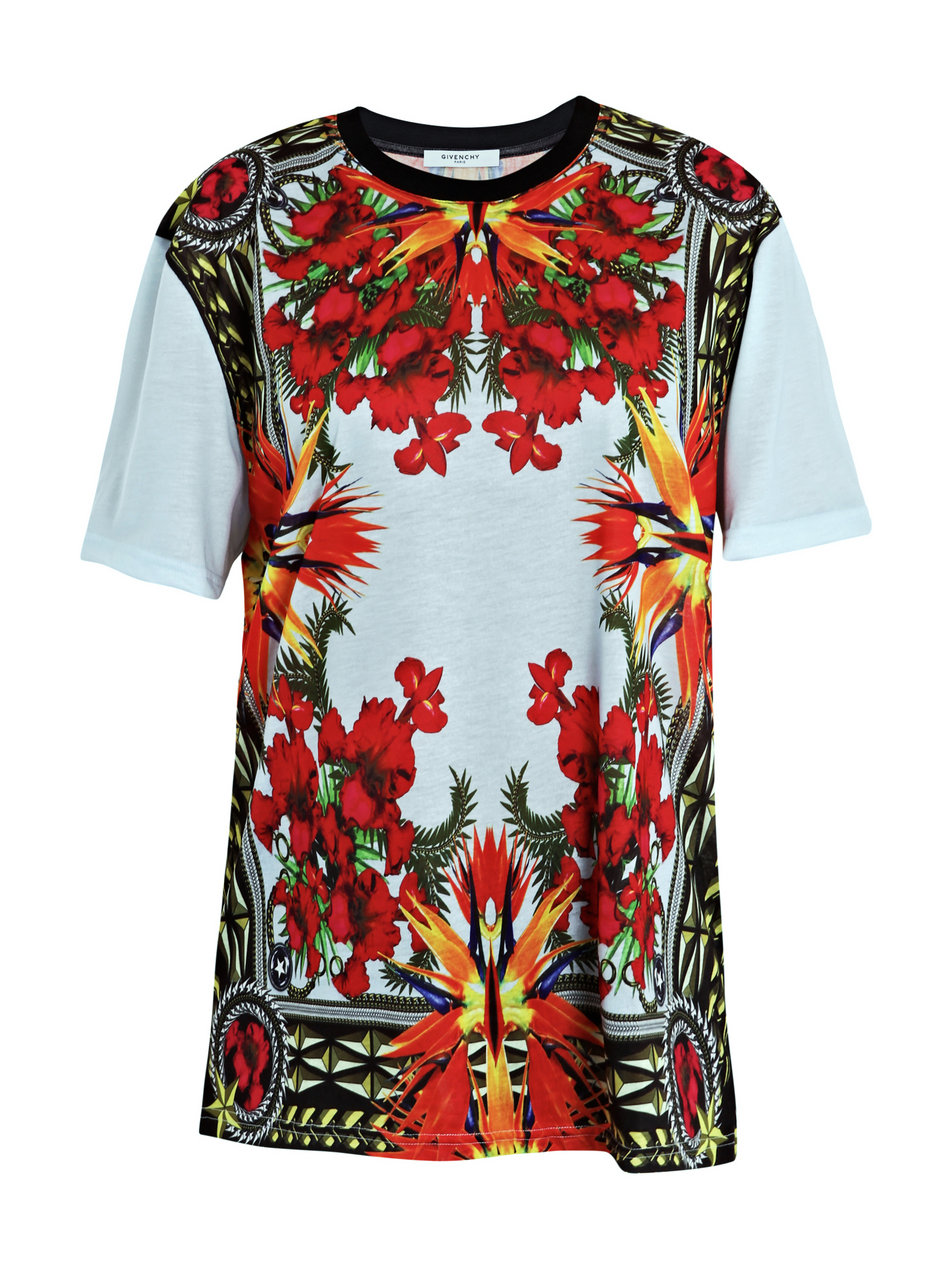 Givenchy Bird Of Paradise Top in Multicolor (blue) | Lyst