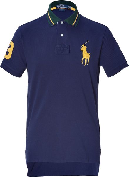 Polo Ralph Lauren Big Logo Polo Shirt in Blue for Men (navy) | Lyst