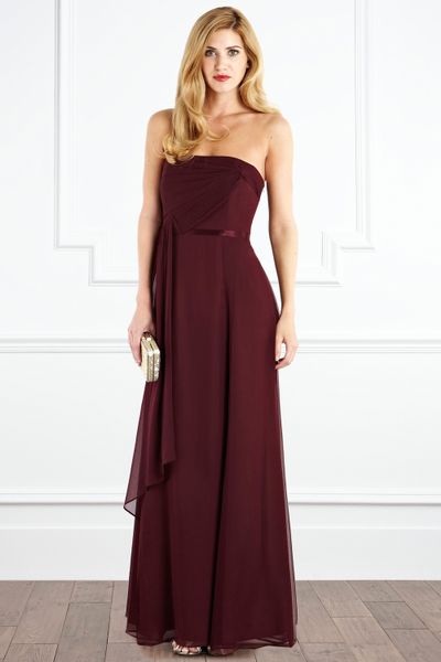 Coast Revello Maxi Dress in Purple (aubergine) | Lyst