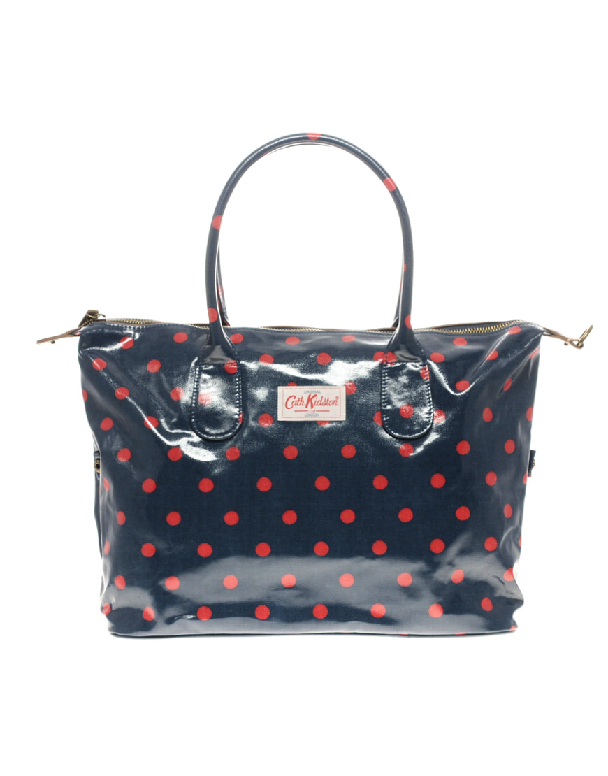 Lyst - Cath Kidston Zip Up Bag in Blue