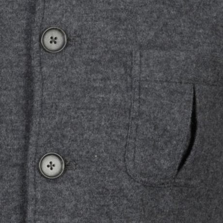 Hartford Boiled Wool Jacket in Gray for Men (charcoal) | Lyst