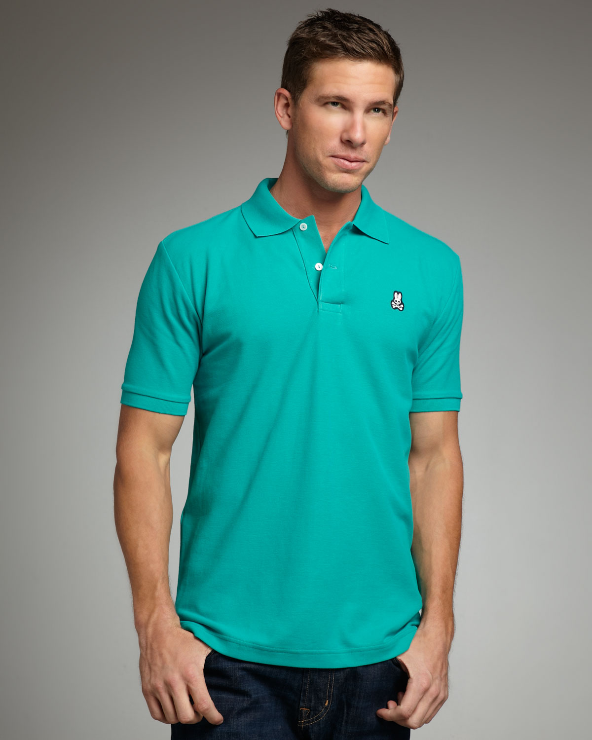 bunny crossbones polo