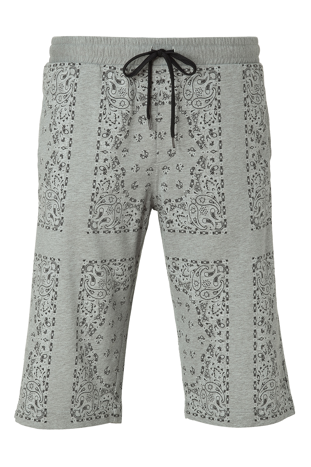 D&g Heather Grey Cotton Bermuda Shorts in Gray for Men (grey) | Lyst